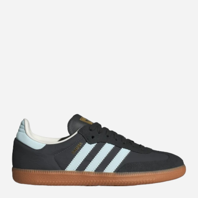 Tenisówki damskie do kostki adidas Originals Samba OG W ID0493 41.5 (7.5UK) Ciemnoszare (4066764200564) - obraz 1