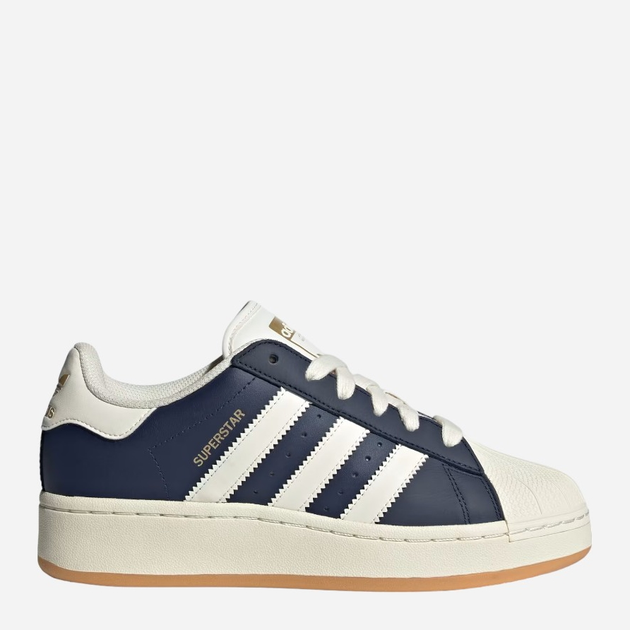 Trampki damskie na platformie adidas Originals Superstar XLG W ID5699 36.5 (4UK) Ciemnogranatowe (4066765945006) - obraz 1