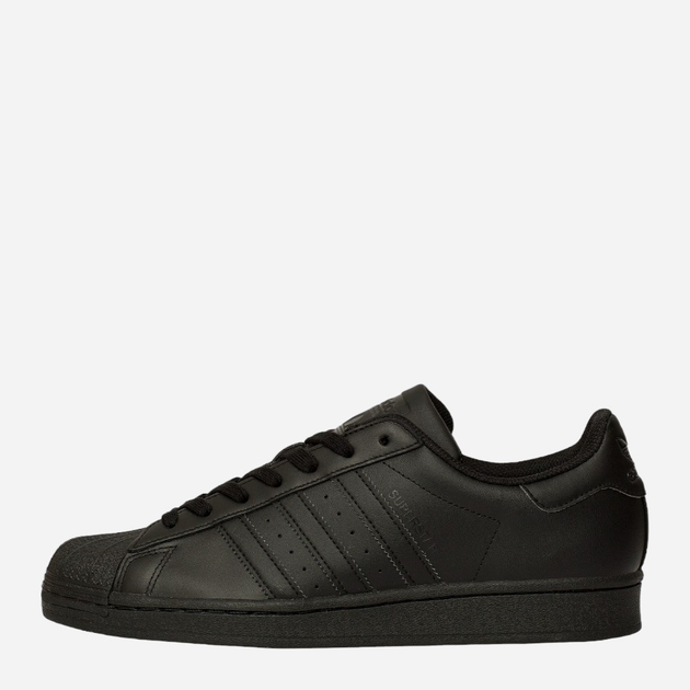 Trampki męskie ze skóry naturalnej adidas Originals Superstar EG4957 41.5 (7.5UK) Czarne (4062051411408) - obraz 2