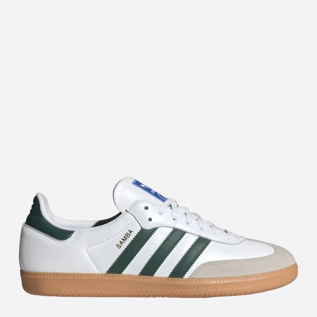 Sneakersy męskie skórzane adidas Originals Samba OG Collegiate IE3437 44 (9.5UK) Białe (4067886945524) - obraz 1