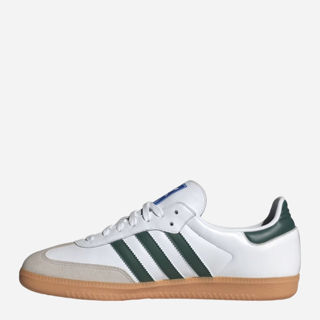 Sneakersy męskie skórzane adidas Originals Samba OG Collegiate IE3437 44.5 (10UK) Białe (4067886945456) - obraz 3