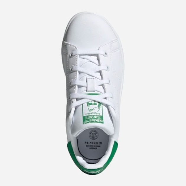 Дитячі кеди для хлопчика adidas Originals Stan Smith C FX7524 33.5 (1.5UK) Білі (4064037314352) - зображення 5