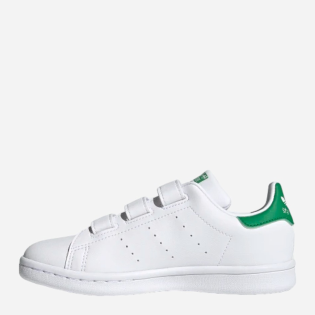 Tenisówki chłopięce na rzepy adidas Originals Stan Smith CF C FX7534 28 (10.5KUK) Białe (4064037458254) - obraz 2