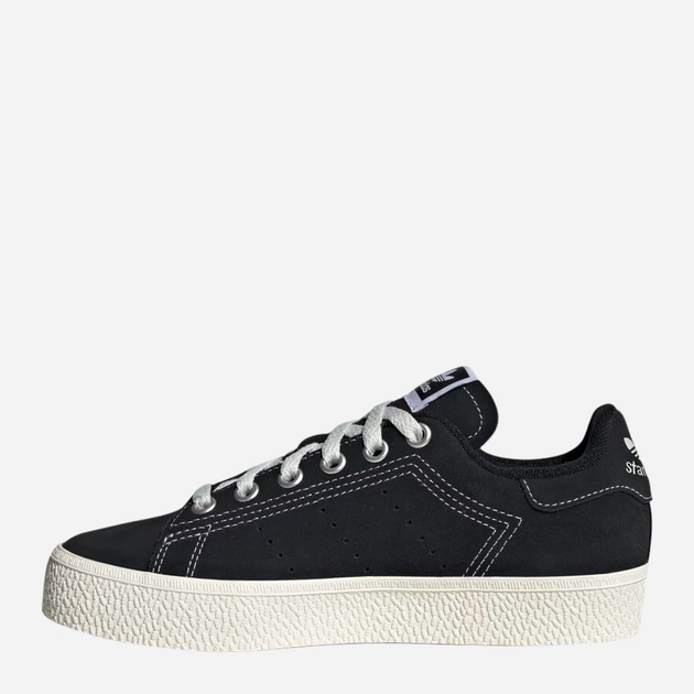 Підліткові кеди для дівчинки adidas Originals Stan Smith CS J IE7587 37 (4.5UK) Чорні (4066757019883) - зображення 2