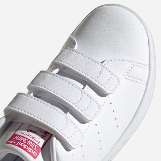 Дитячі кеди для дівчинки adidas Originals Stan Smith CF C FX7540 34 (2UK) Білі (4064037696427) - зображення 7