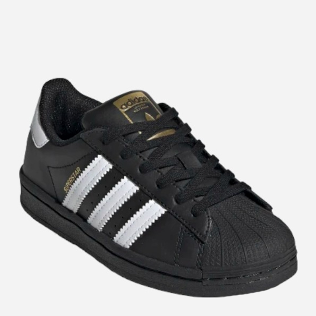 Sneakersy chłopięce adidas Originals Superstar 50 C EF5394 28 (10.5KUK) Czarne (4062053339496) - obraz 3