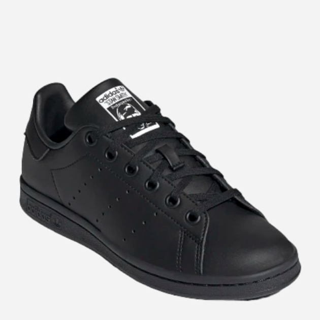 Sneakersy dziecięce dla dziewczynki adidas Originals Stan Smith J FX7523 36 (3.5UK) Czarne (4064037246356) - obraz 3