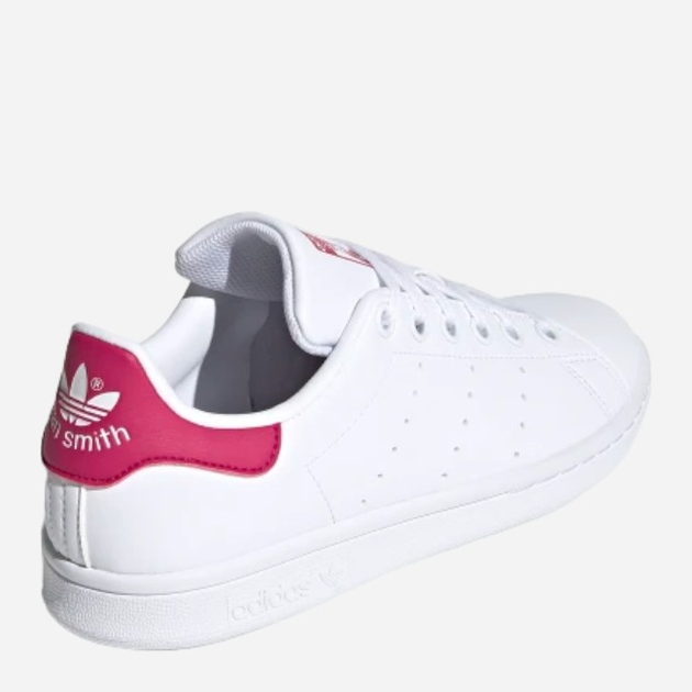 Sneakersy dziecięce dla dziewczynki adidas Originals Stan Smith J FX7522 36.5 (4UK) Białe z czerwonym (4064037252777) - obraz 4