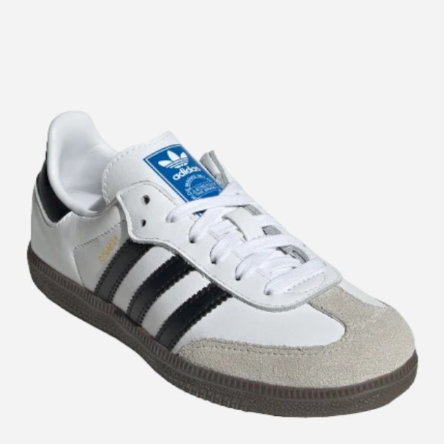 Дитячі кеди для хлопчика adidas Originals Samba OG C IE3677 30 (11.5KUK) Білі (4067886695481) - зображення 3