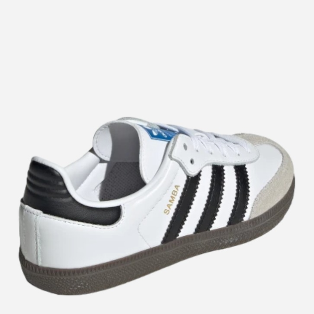 Дитячі кеди для хлопчика adidas Originals Samba OG C IE3677 30 (11.5KUK) Білі (4067886695481) - зображення 4