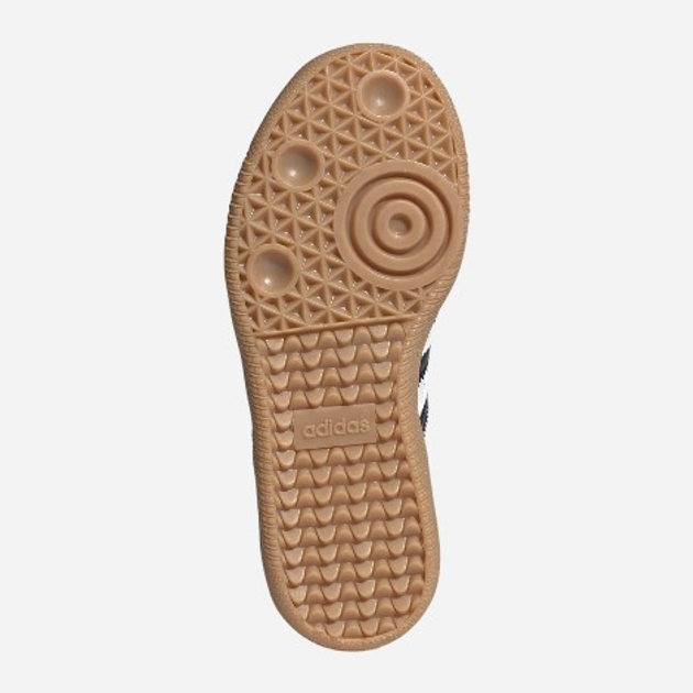 Дитячі кеди для хлопчика adidas Originals Samba OG C IE1332 27 (10KUK) Білі з чорним (4067892678683) - зображення 6