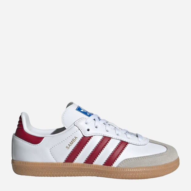 Дитячі кеди для хлопчика adidas Originals Samba OG C IE1333 32 (13.5KUK) Білі (4067892674753) - зображення 1