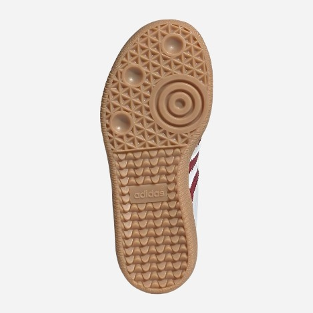 Дитячі кеди для хлопчика adidas Originals Samba OG C IE1333 32 (13.5KUK) Білі з червоним (4067892674753) - зображення 6