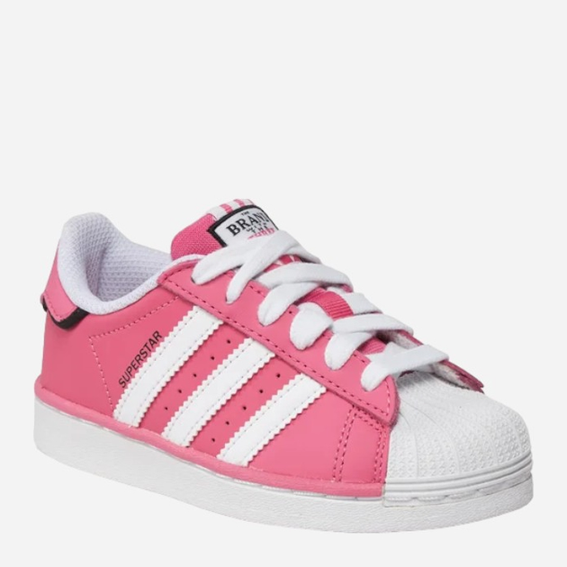 Sneakersy dziecięce dla dziewczynki adidas Originals Superstar C IE0857 35 (2.5UK) Różowe (4067886703278) - obraz 3