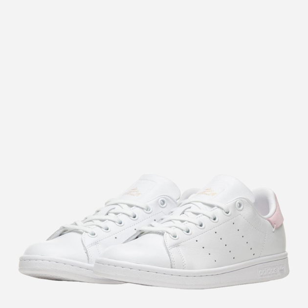 Sneakersy dziecięce dla dziewczynki adidas Originals Stan Smith J IE0356 36 (3.5UK) Białe (4066765444318) - obraz 3