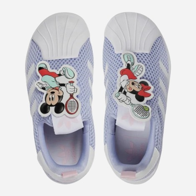 Підліткові сліпони для дівчинки adidas Originals Superstar 360 C IE0680 35 (2.5UK) Фіолетові (4066759076358) - зображення 4