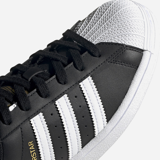 Жіночі кеди низькі adidas Originals Superstar W FV3286 36.5 (UK 4) Чорні (4062056831782) - зображення 2