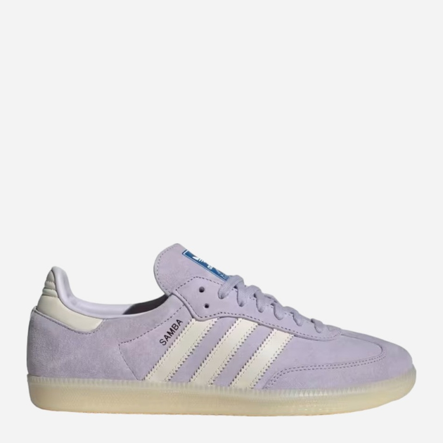 Чоловічі кеди низькі adidas Originals Samba OG IG6176 46 (11UK) Пурпурові (4066764273698) - зображення 1