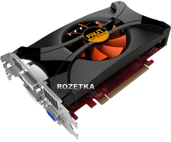 Видеокарта Palit PCI-Ex GeForce GTS 450 1024MB GDDR5 (128bit) (880/3900 ...