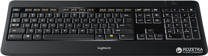 Клавиатура беспроводная Logitech Illuminated K800 (920-002395) – фото ...