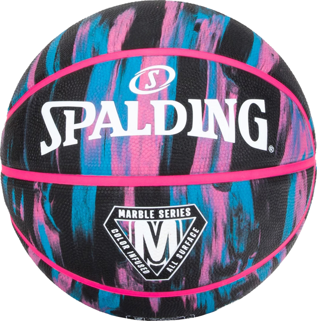 М'яч баскетбольний Spalding Marble 7 84400Z (689344406473) - зображення 1