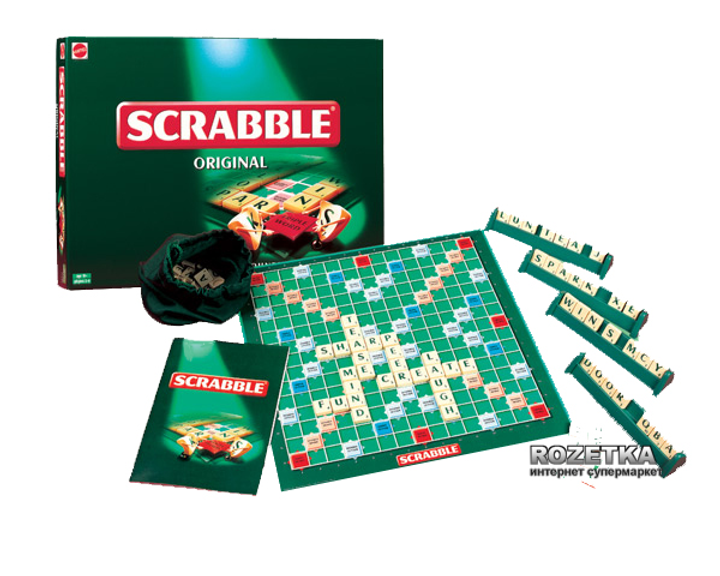 Scrabble настольная игра описание на английском