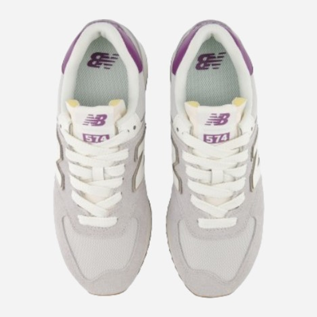 Buty sportowe damskie New Balance 574 WL574 38 (7.5US) Szare (196941300771) - obraz 3