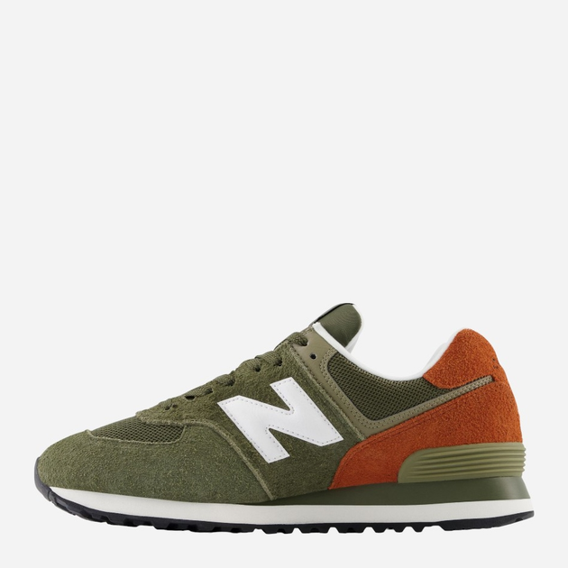 Чоловічі кросівки New Balance 574 U574 46.5 (12US) Зелені (196941374376) - зображення 3