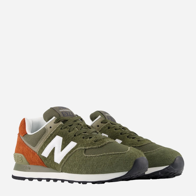 Buty sportowe męskie do kostki New Balance 574 U574 42.5 (9US) Zielone (196941374314) - obraz 2