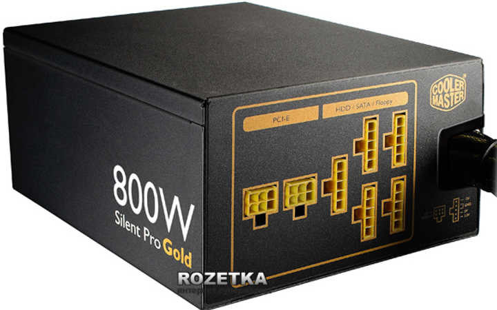 Блок питания Cooler Master Silent Pro GOLD 800 (RS800-80GAD3-EU) – фото ...