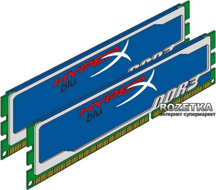 Оперативная память Kingston DDR3-1600 4096MB PC3-12800 (Kit of 2x2048 ...