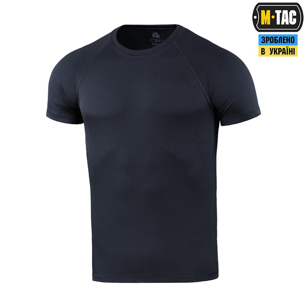 Летняя M-Tac футболка реглан потоотводящая Summer Dark Navy Blue темно синяя 3XL - изображение 1