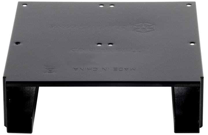 Adapter ramy Silverstone SDP10B dla HDD/SSD z 5.25" do 3.5" i 2x 2.5" Black (SST-SDP10B) - obraz 3