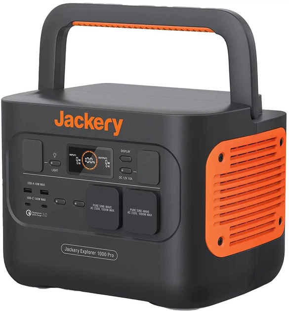 Зарядна станція Jackery Explorer 1000 PRO / 1000 Вт / 1002 Вт⋅год / Li-ion (190074000324) - зображення 2