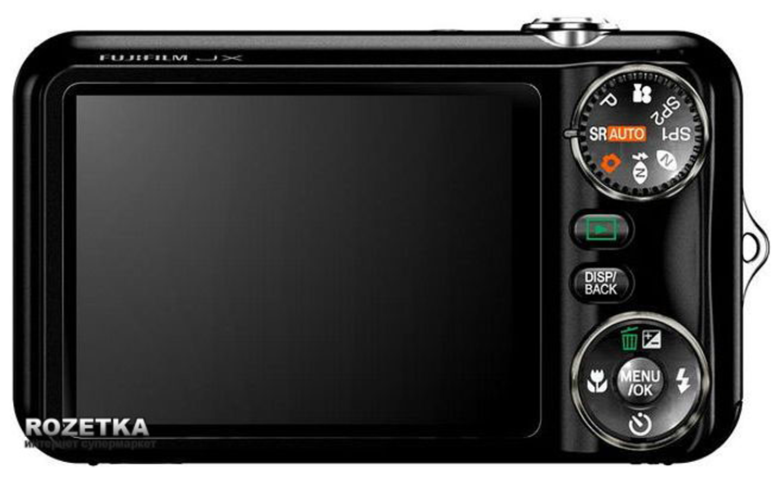 Фотоаппарат Fujifilm FinePix JX200 Black купить на ROZETKA