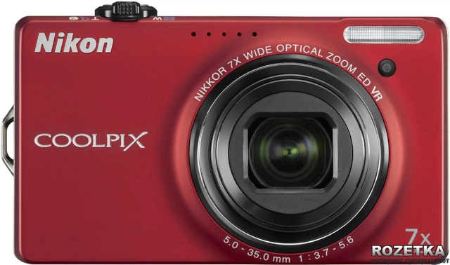 Фотоаппарат Nikon Coolpix S8000 Red купить на ROZETKA