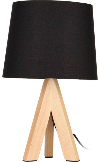 Lampa stołowa Home & Styling Collection 29 cm Black (8720573052764) - obraz 1