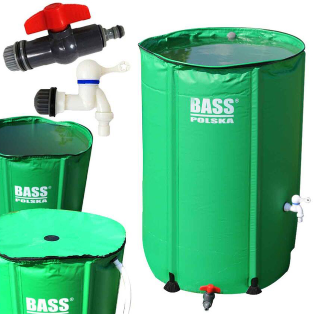 Beczka na wodę deszczową Bass Polska 250 l 7997 (5902067617304) - obraz 6