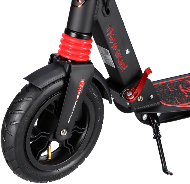 Самокат дитячий Nils Extreme HM209T Чорно-червоний (5907695557213) - зображення 8