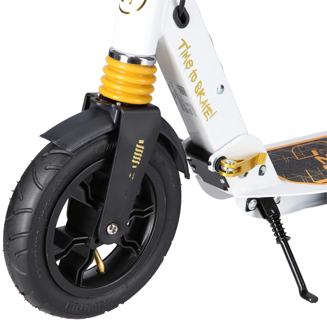Hulajnoga dziecięca Nils Extreme HM209T Biało-Złota (5907695557220) - obraz 9