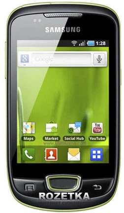 Мобильный телефон Samsung Galaxy Mini S5570 Lime Green – фото