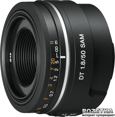 Sony 50mm, f/1.8 DT (SAL50F18.AE) – фото, відгуки, характеристики