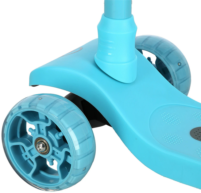 Самокат дитячий Nils Fun HLB09 Бірюзовий (5907695545487) - зображення 7