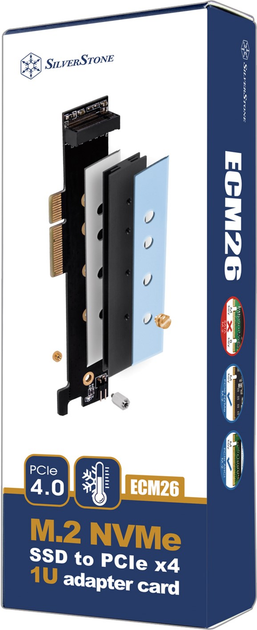 Adapter Silverstone SST-ECM26-V2 PCIe x4 - M.2 (4710679814926) - obraz 15