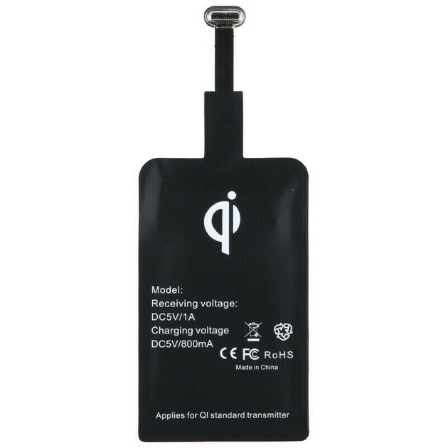 Беспроводное зарядное устройство Qi Ресивер Type-C (980970) – фото ...