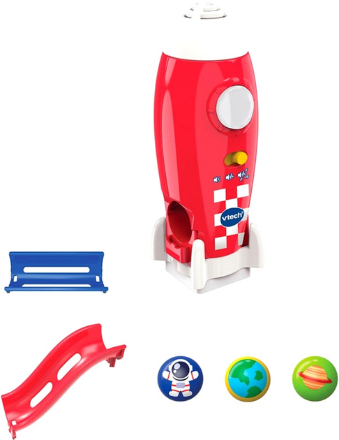 Zestaw do zabawki VTech Marble Rush rozszerzenie rakiety Światła i dźwięki (3417765596490) - obraz 1