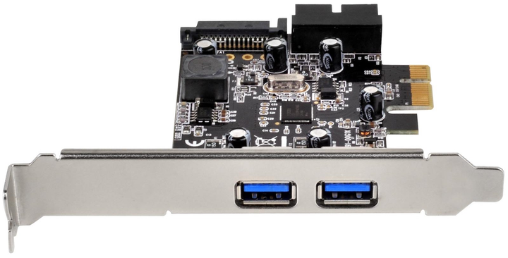 Karta rozszerzeń SilverStone EC04-E PCI-E x1 - 4x USB 3.0 (SST-EC04-E) - obraz 4