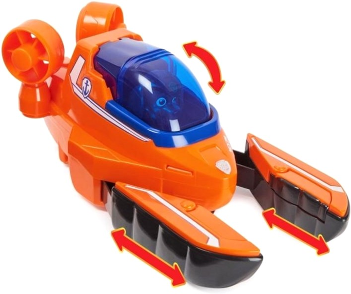 Pojazd w kształcie homara z figurką szczeniaka Zumy Spin Master Paw Patrol Aqua Pups (0778988446744) - obraz 4