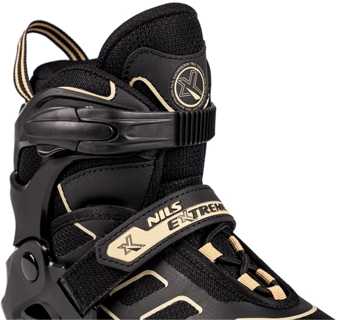 Ролики Nils Extreme Чорно-бежевий S 31-34 (5907695535181) - зображення 5