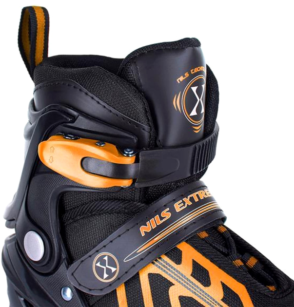 Ролики Nils Extreme Помаранчевий L 39-43 (5907695545036) - зображення 6